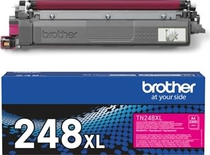 Brother TN248XLM lasertoner, magenta, 2.3K