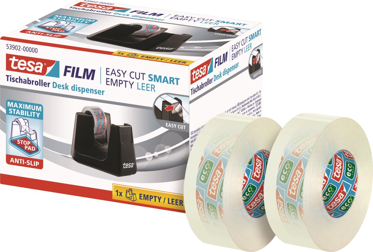 tesa Smart Tapedispenser inkl. 2 rl. tape