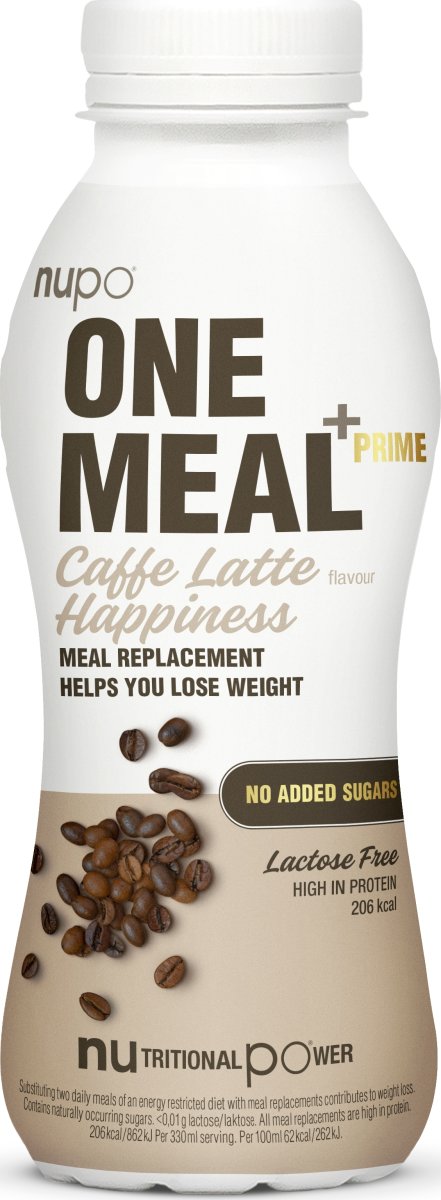 Nupo One Meal +Prime RTD Caffe Latté, 330 ml