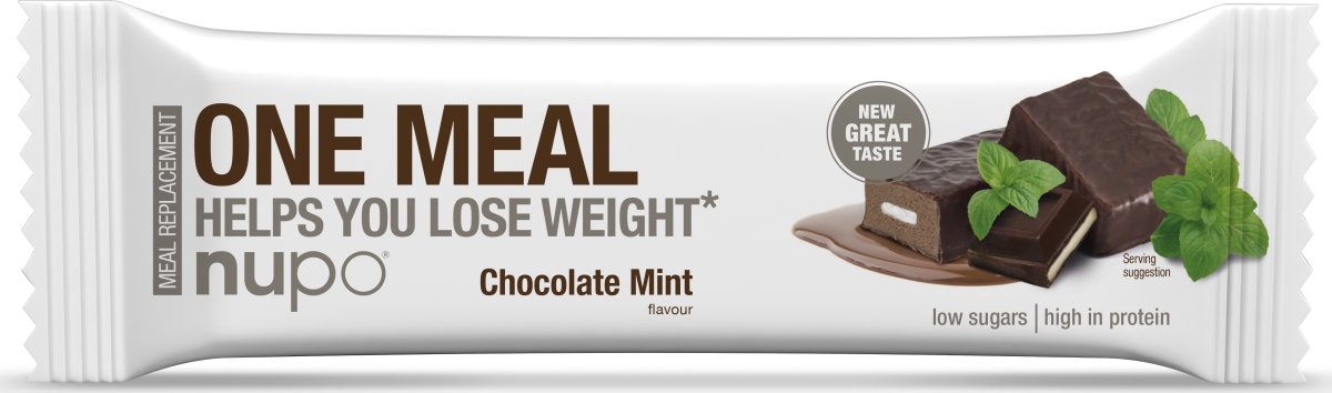 Nupo One Meal Bar Chokolade & Mint, 60 g