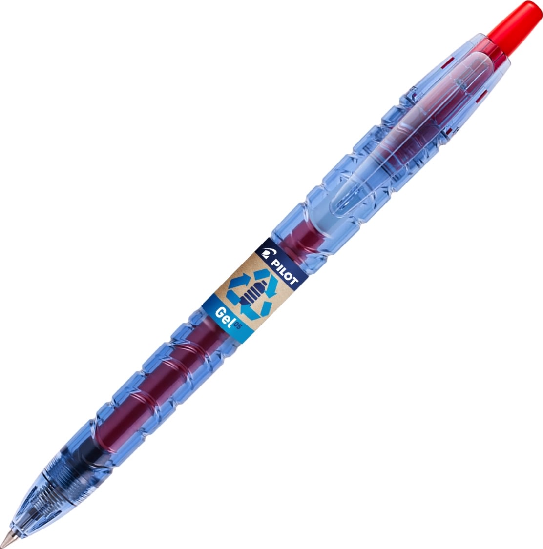 Pilot Bottle2Pen Rollerpen | F | Rød