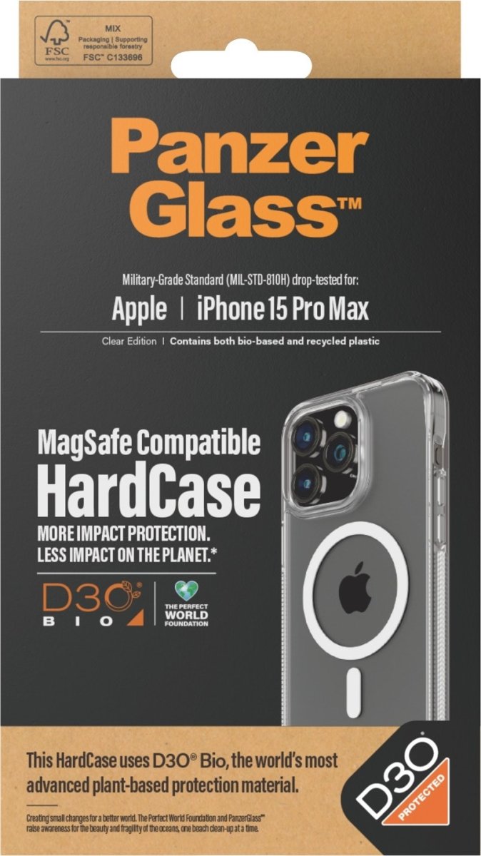 Panzerglass HardCase cover iPhone 15 Pro Max