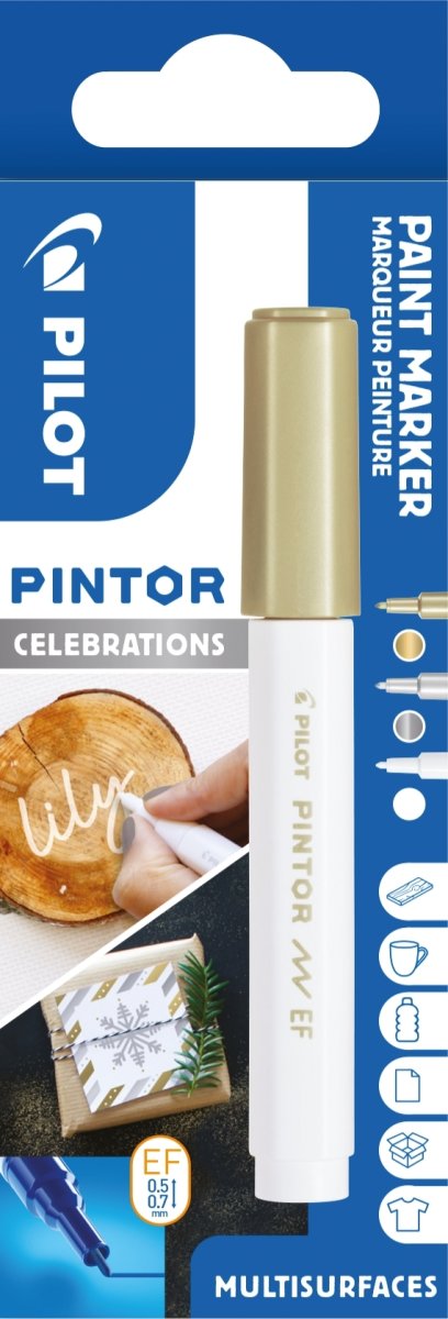 Pilot Pintor Marker | EF | Celebrations | 6 farver