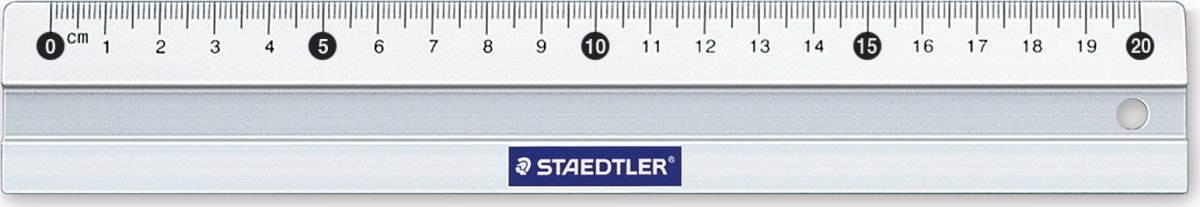 Staedtler Mars Lineal | Aluminium | 20 cm