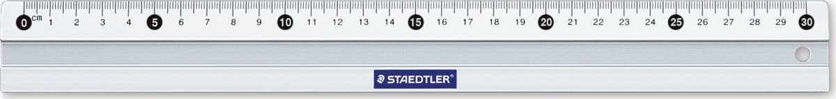 Staedtler Mars Lineal | Aluminium | 30 cm