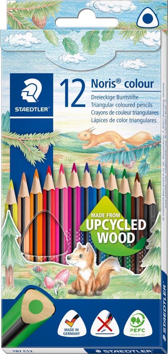 Staedtler Noris 187 Farveblyanter | 12 farver