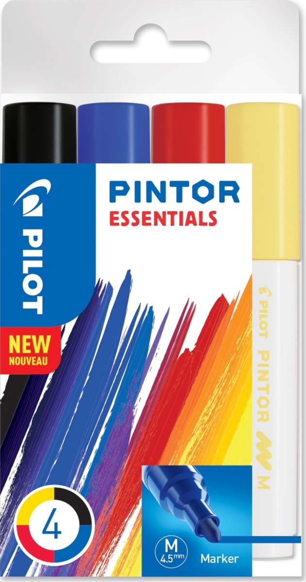 Pilot Pintor Marker | M | Classic | 4 farver