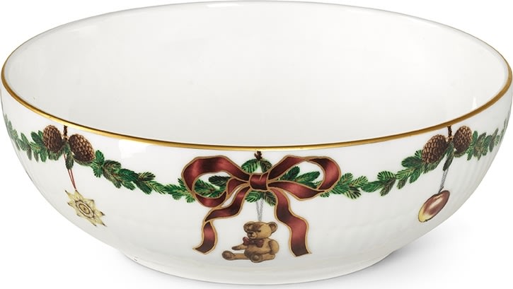 Royal Copenhagen Stjerne Riflet Jul Skål, 50 cl