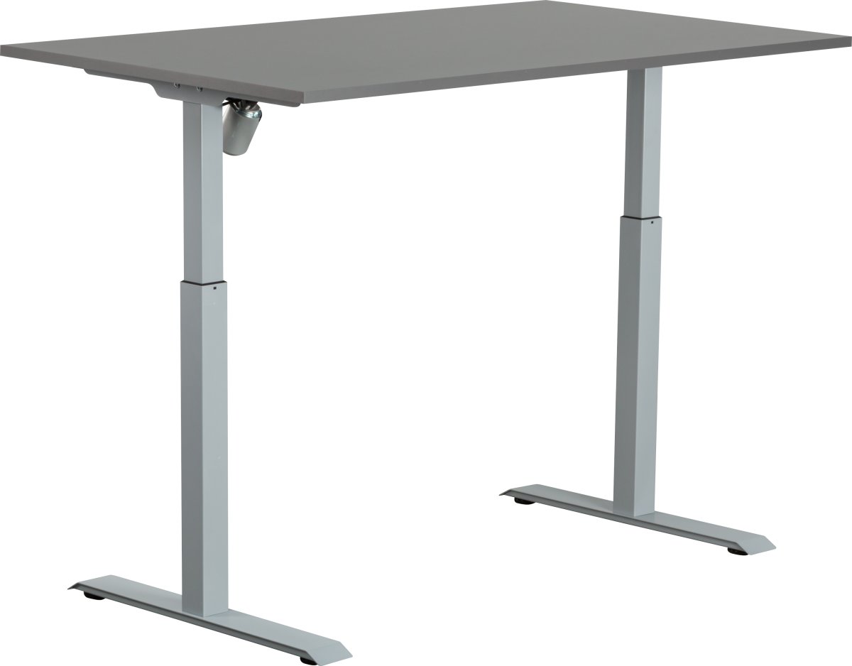 Sun-Flex I hæve/sænkebord, 140x80, Grå/grå