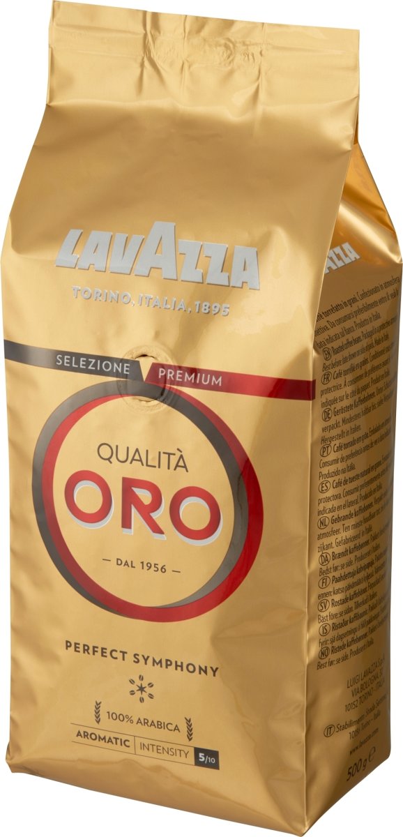 Lavazza Qualità Oro, Espresso helbønne, 500 g