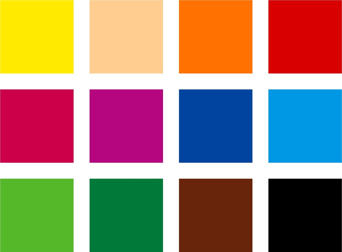 Staedtler DJ Akvarel Farveblyanter, 12 farver