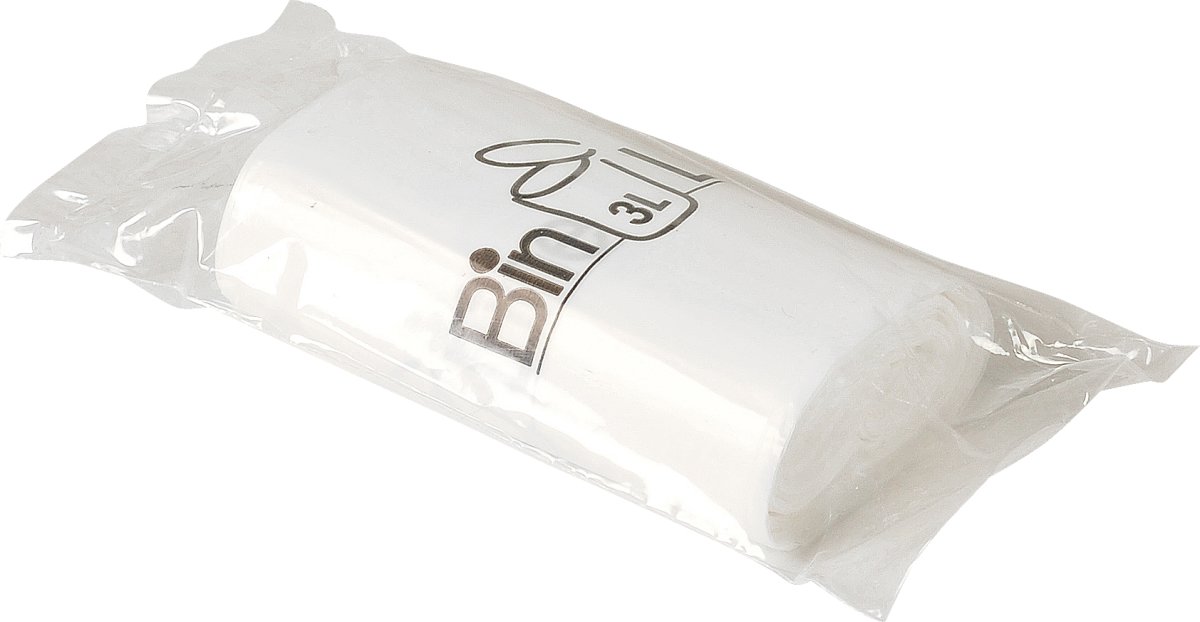 Spandeposer m/stjernebund 3L, 29x35cm, 10my, Hvid