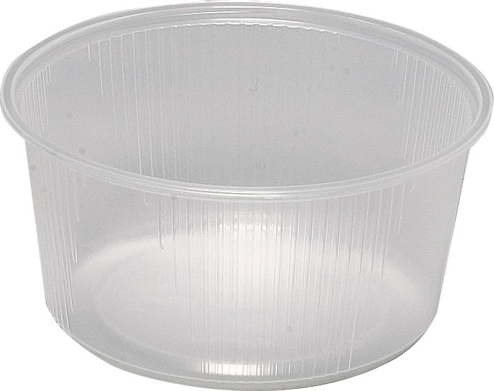 Portionsbæger, PP-plast, Klart, 250 ml