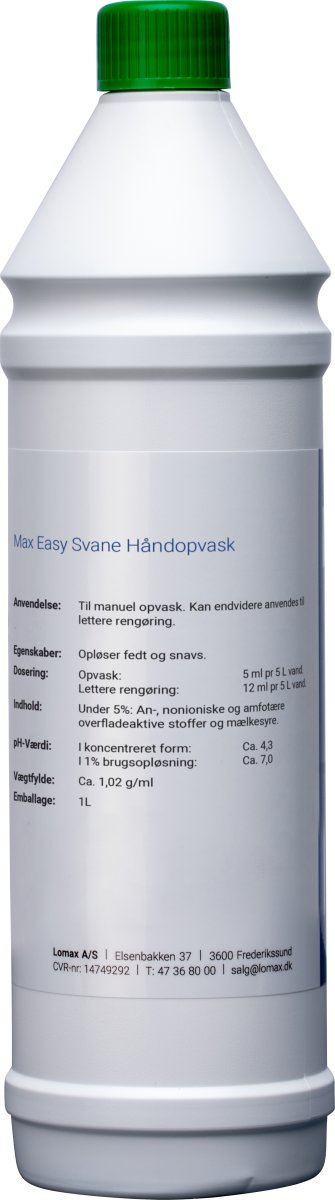 Max Easy Opvaskemiddel | 1 L
