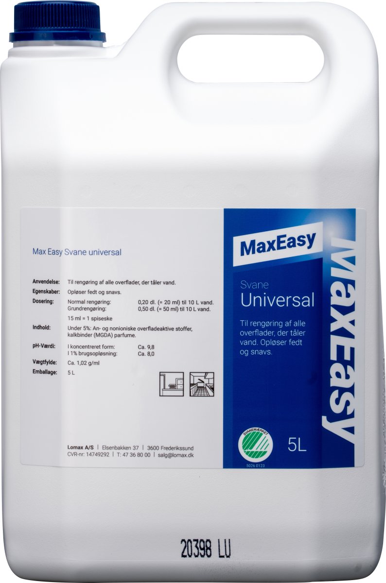 Max Easy Universalrengøring | 5 L