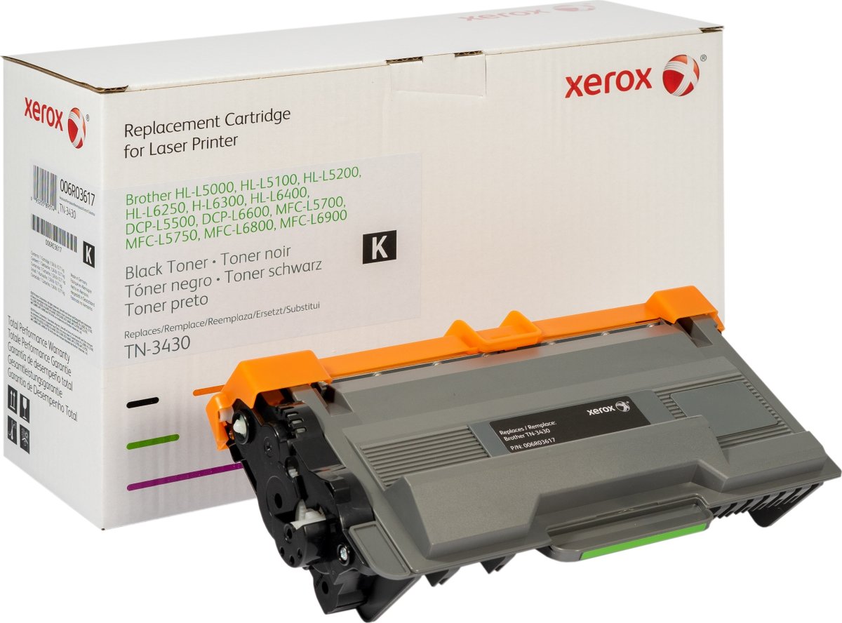 Xerox Everyday lasertoner Brother HL-L5000, sort