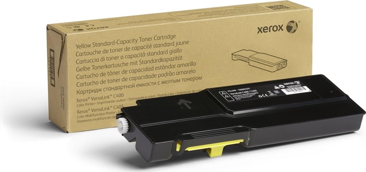 Xerox VersaLink C400/C405 lasertoner, gul, 2.500s