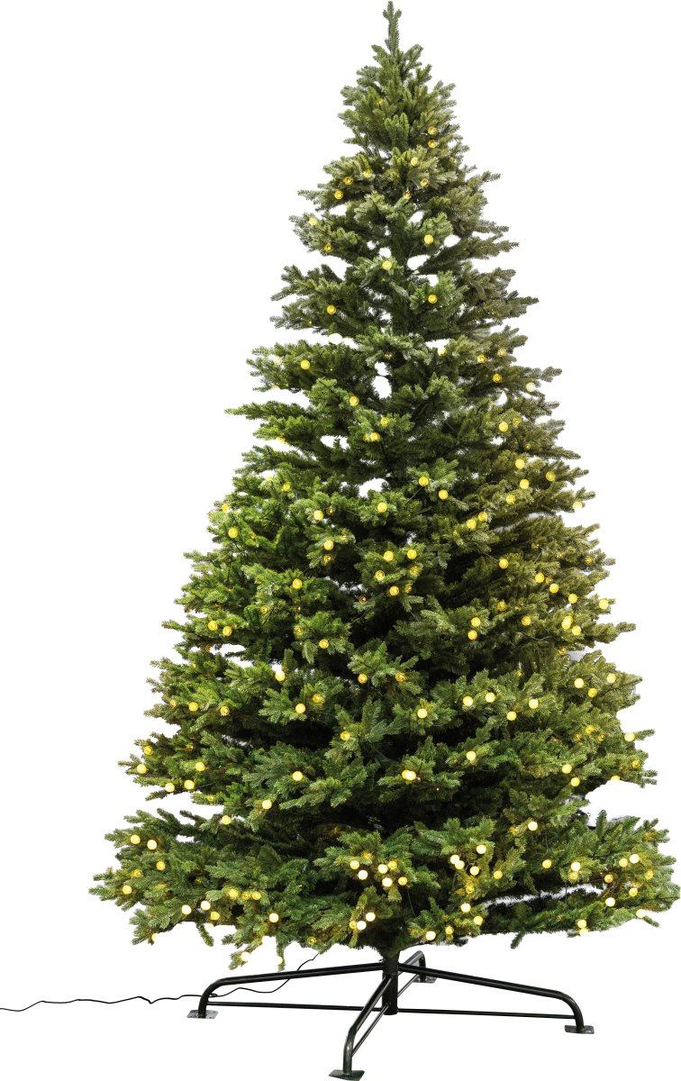 Juletræ LUX inkl. LED lys - 400 cm, Grøn