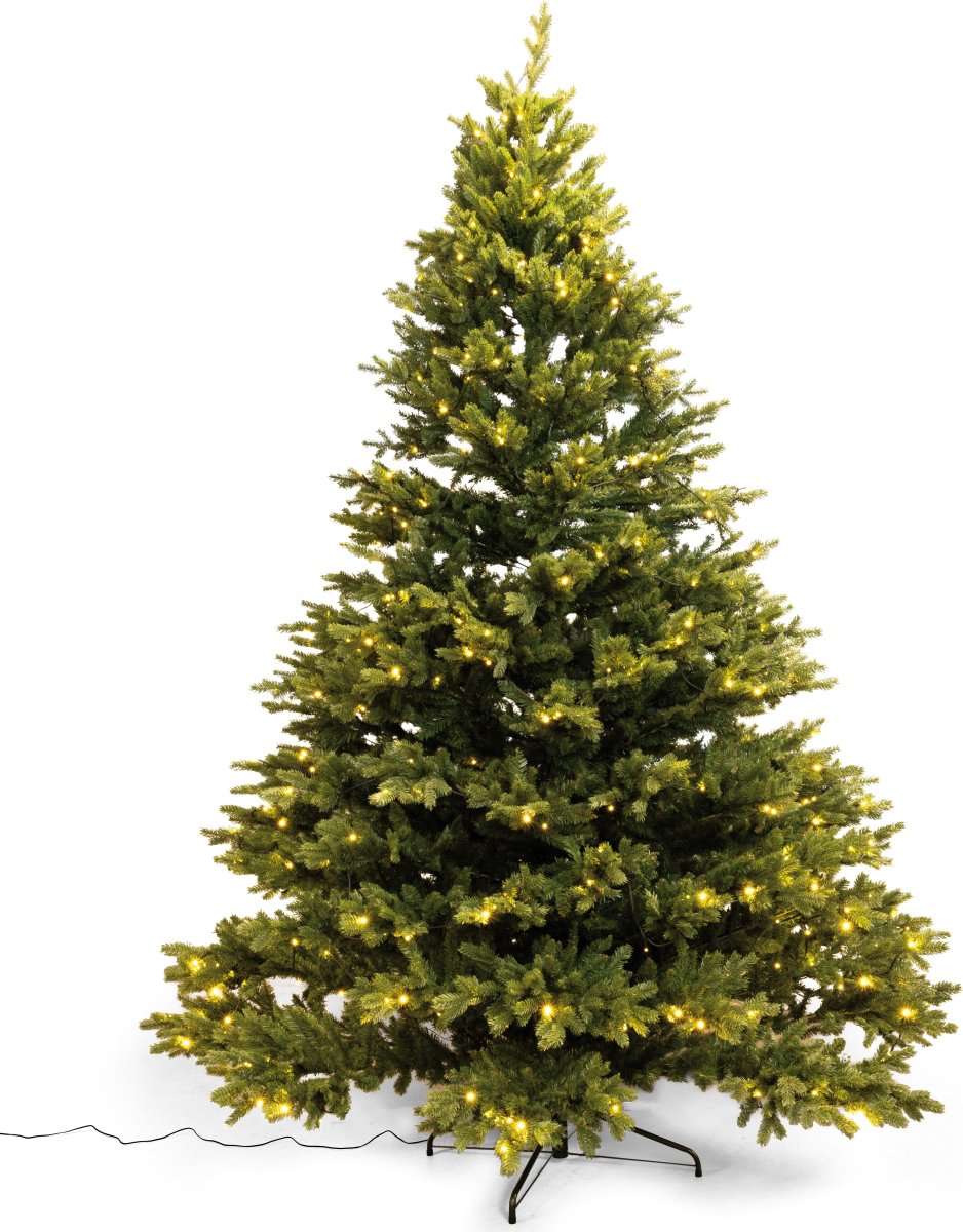 Juletræ LUX inkl. LED lys - 300 cm, Grøn