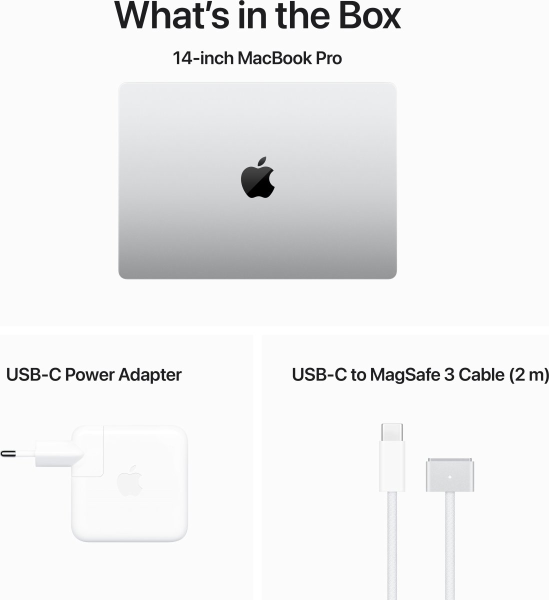 Apple MacBook Pro M3 Pro 14", 1 TB, sølv