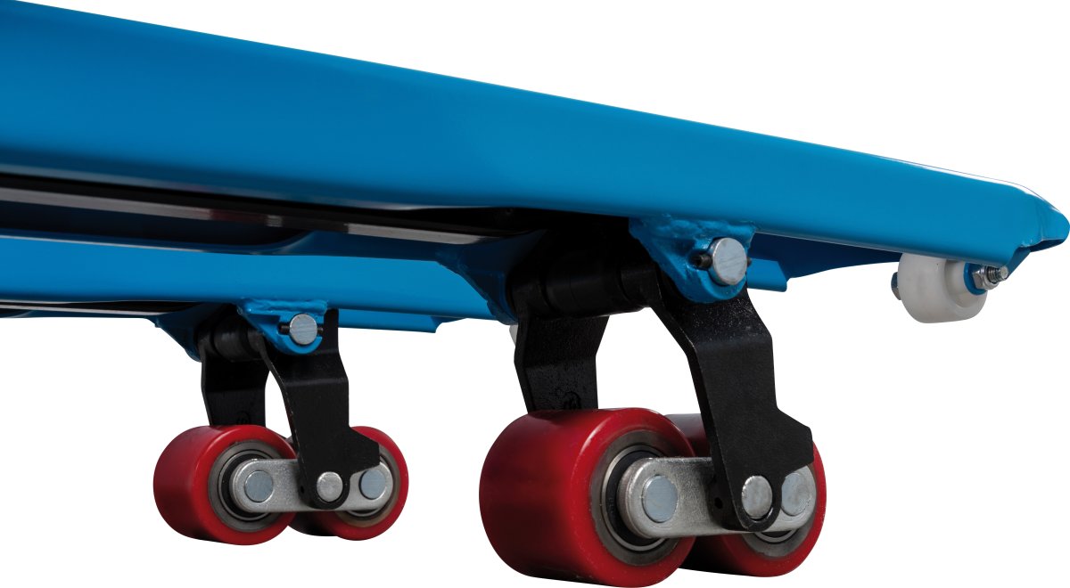 Palleløfter 2.5 TAC, boggie, PU, quicklift