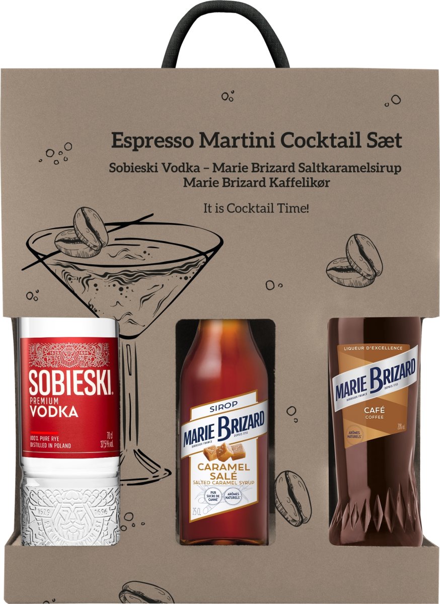 Espresso Martini Cocktail Sæt