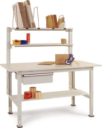 Manuflex pakkebord, opstilling 1, grå