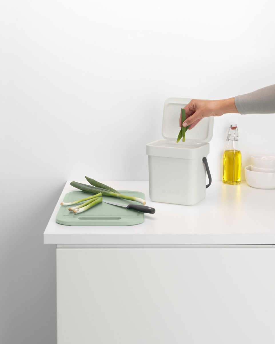 Brabantia Sort&Go, Sortering, 3 L, lysegrå
