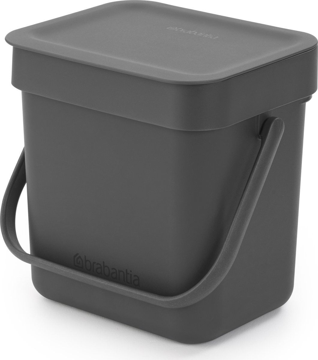 Brabantia Sort&Go, Sortering, 3 L, grå