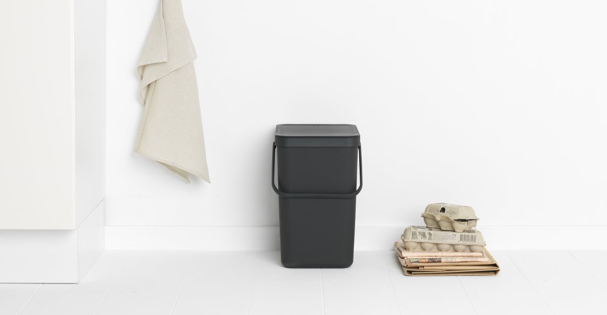 Brabantia Sort&Go, Sortering, 25 L, grå