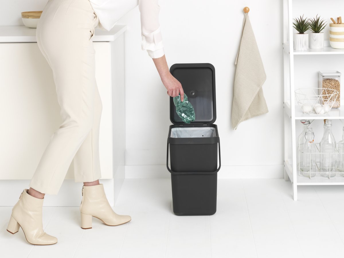 Brabantia Sort&Go, Sortering, 25 L, grå