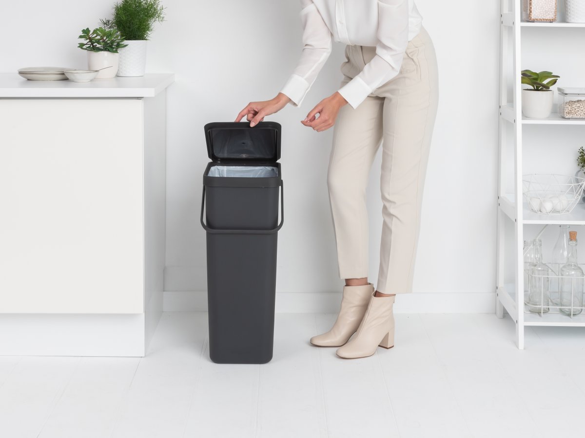 Brabantia Sort&Go, Sortering, 40 L, grå