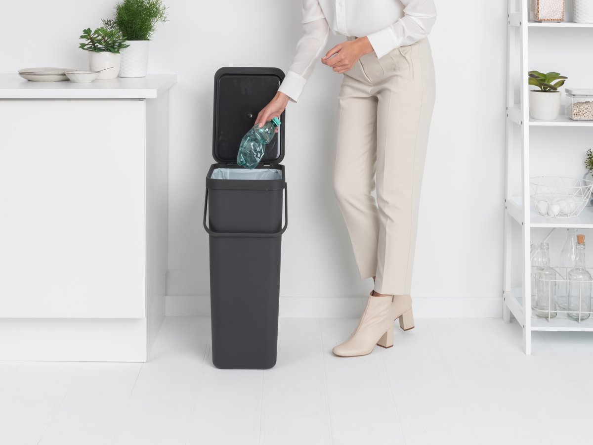 Brabantia Sort&Go, Sortering, 40 L, grå