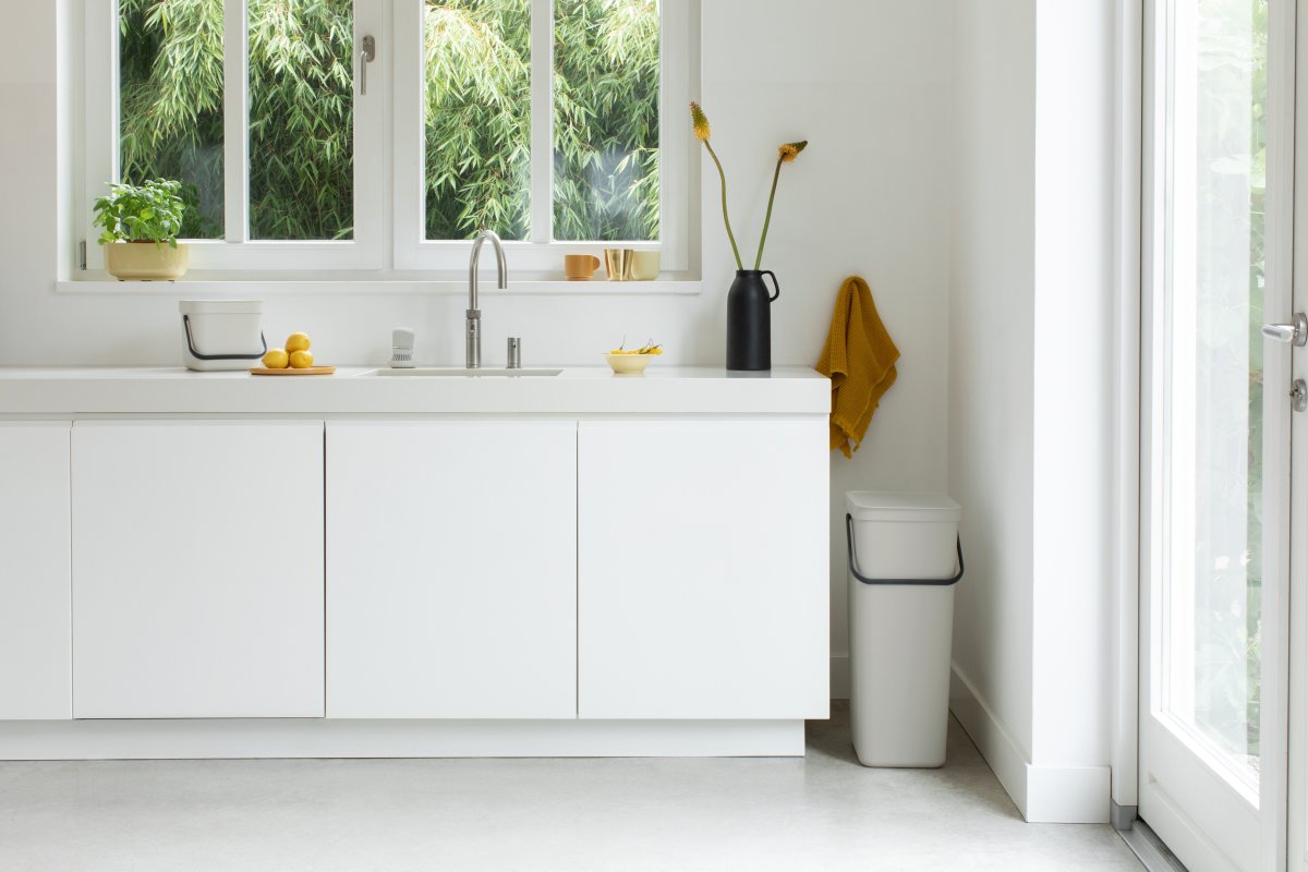 Brabantia Sort&Go, Sortering, 40 L, lysegrå