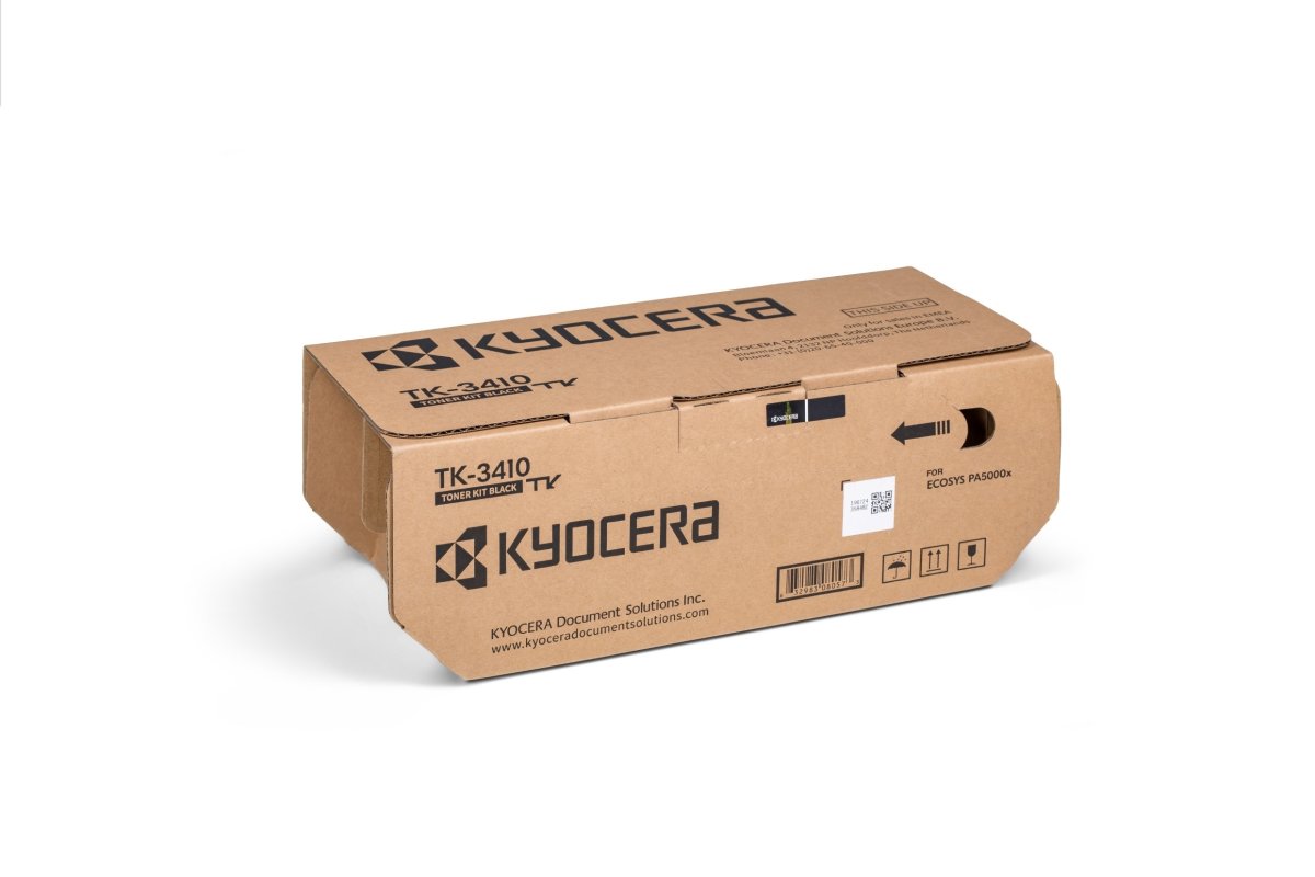 Kyocera TK-3410 lasertoner, sort, 15.500s