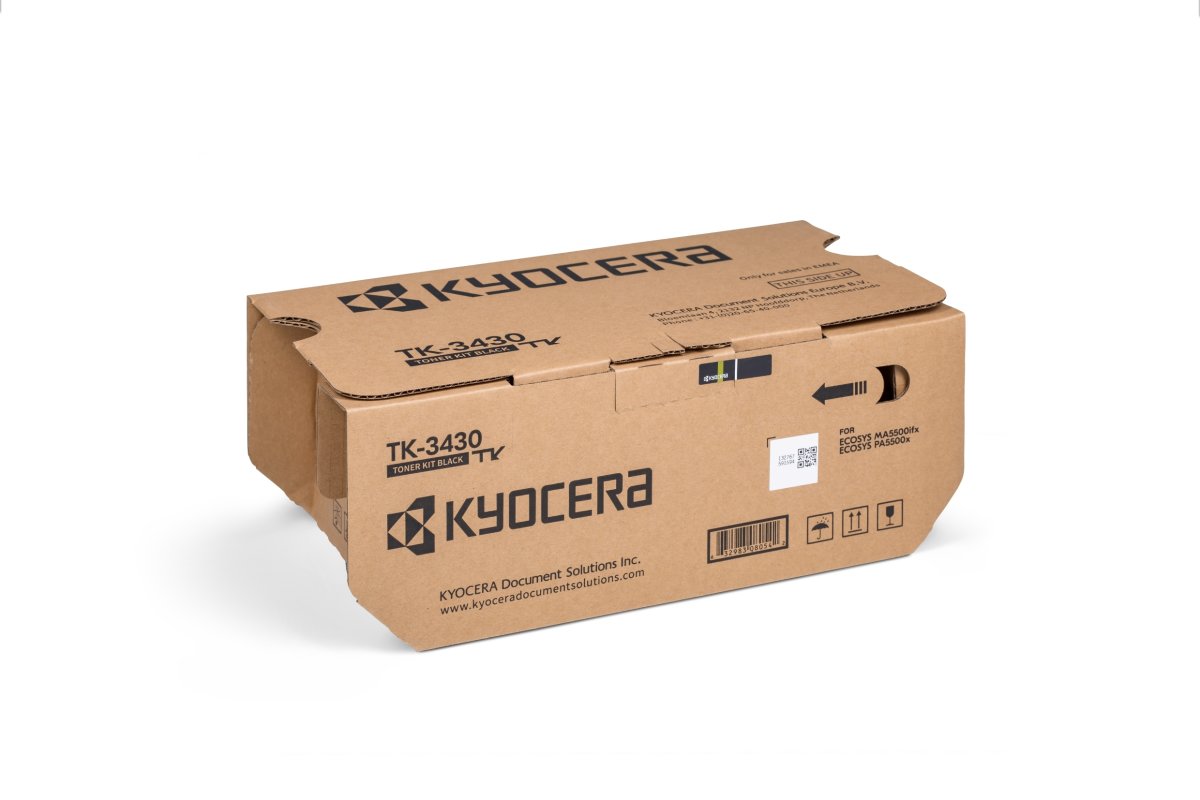 Kyocera TK-3430 lasertoner, sort, 25.500s