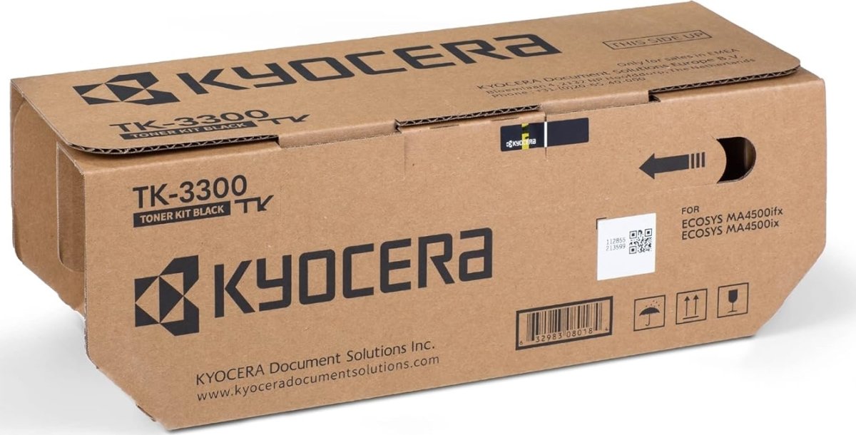 Kyocera TK-3300 lasertoner, sort, 14.500s
