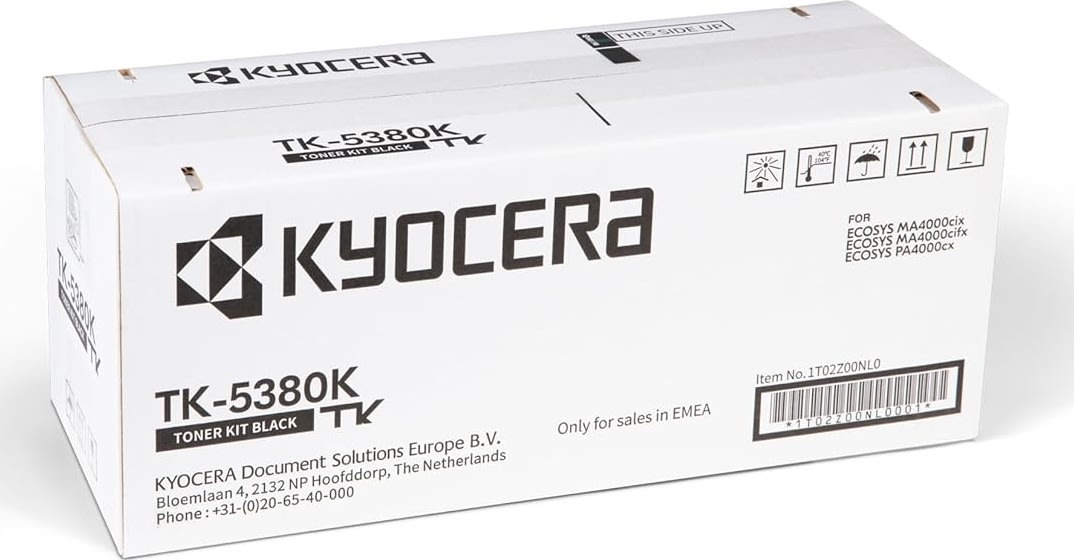 Kyocera TK-5380K lasertoner, sort, 13.000s