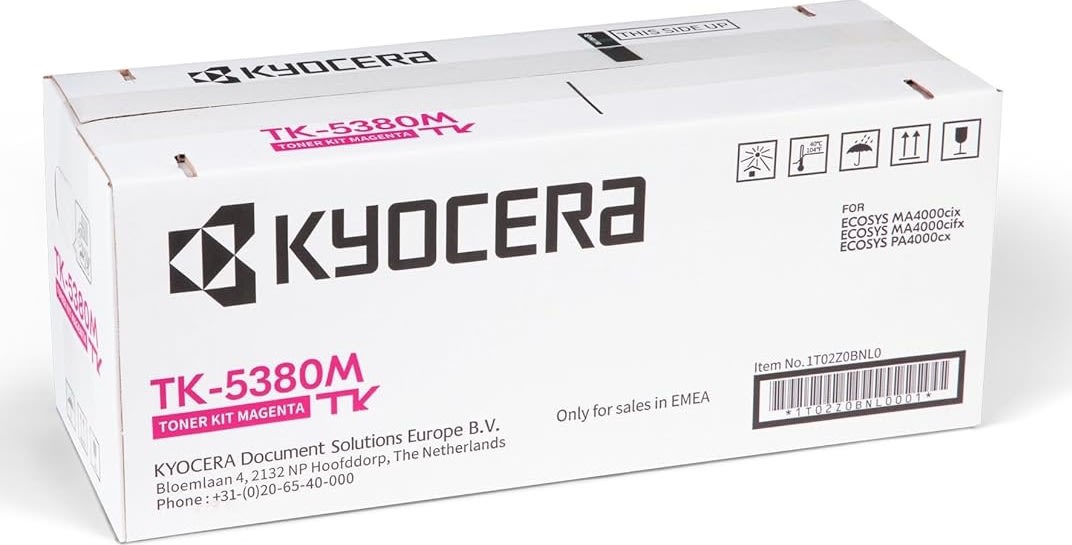 Kyocera TK-5380M lasertoner, magenta, 10.000s