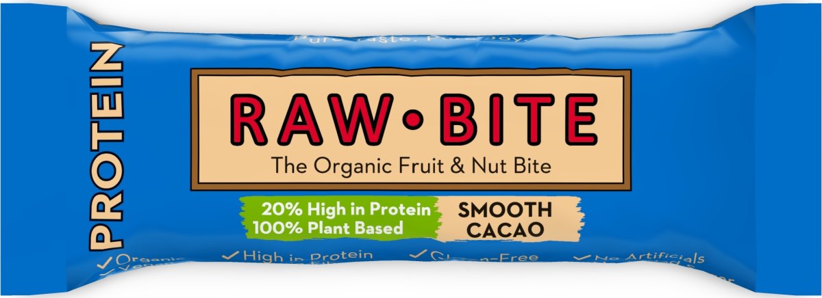 Rawbite Protein Smooth Cacao Snackbar, 45 g