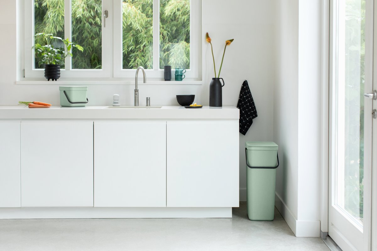 Brabantia Sort&Go, Sortering, 6 L, grøn