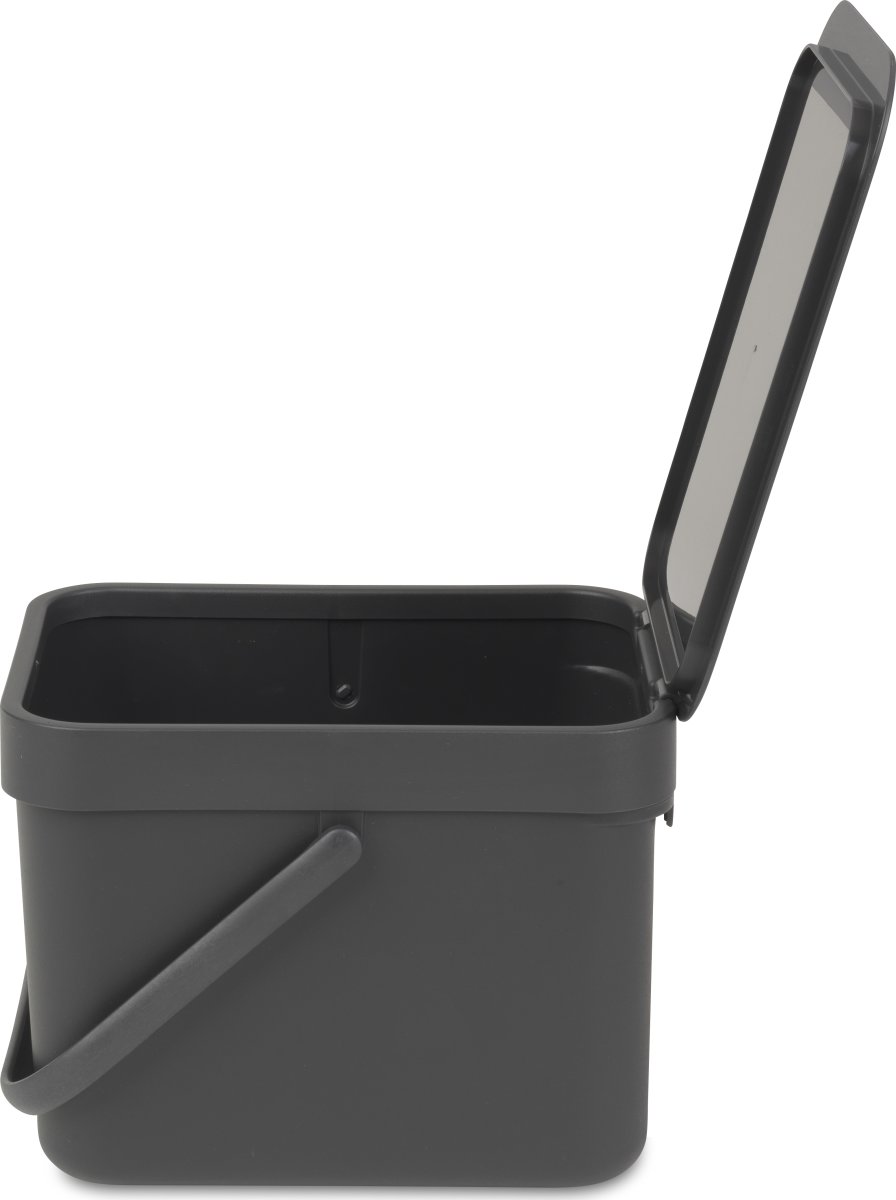 Brabantia Sort&Go, Sortering, 6 L, grå