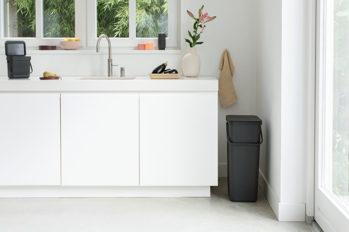 Brabantia Sort&Go, Sortering, 6 L, grå