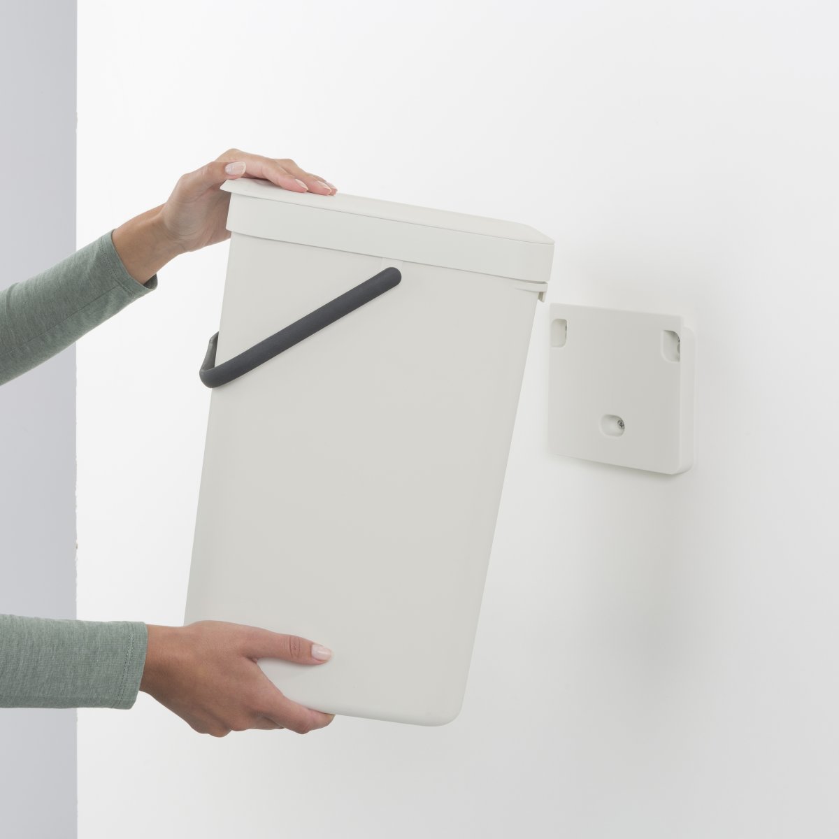 Brabantia Sort&Go, Sortering, 16 L, lysegrå