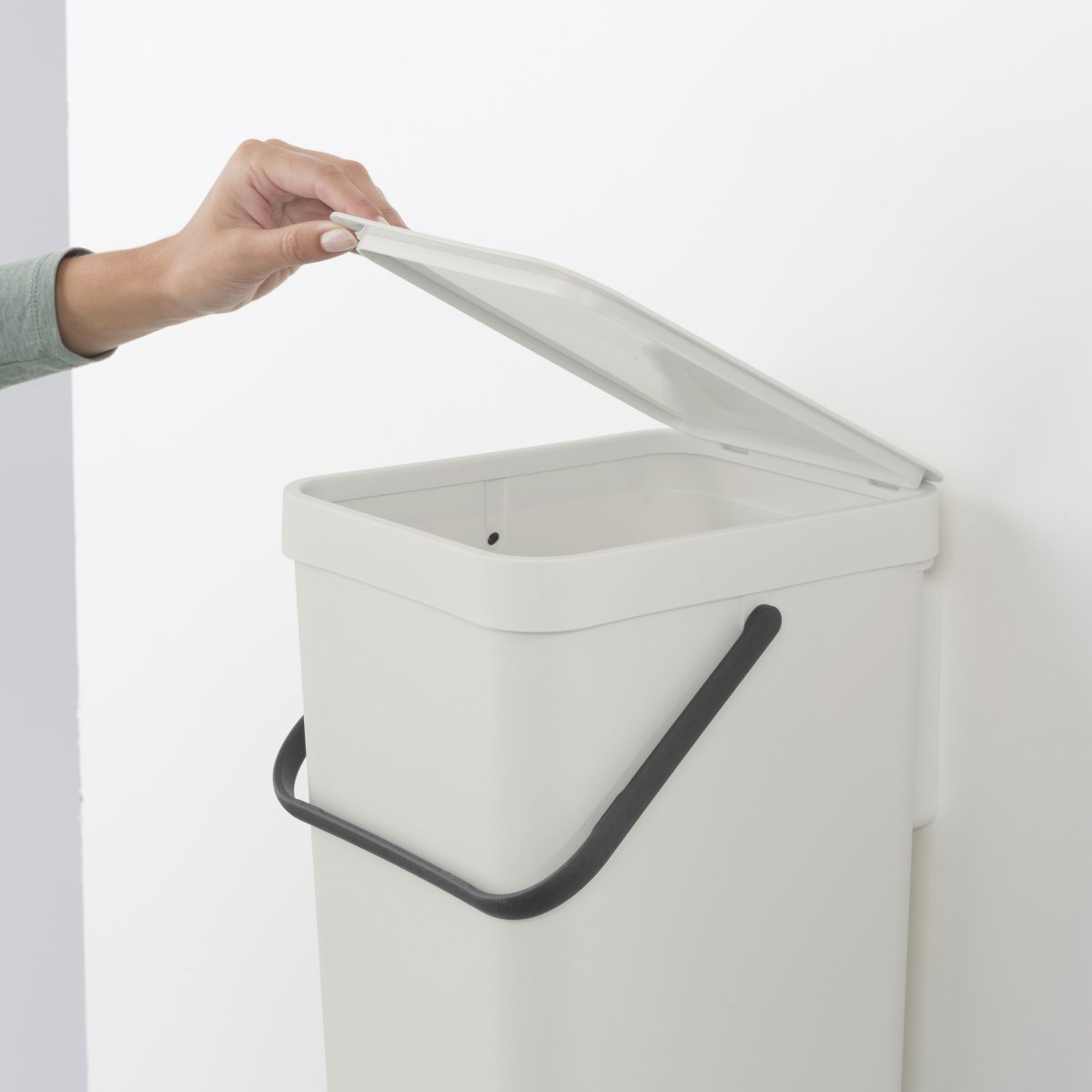 Brabantia Sort&Go, Sortering, 16 L, lysegrå