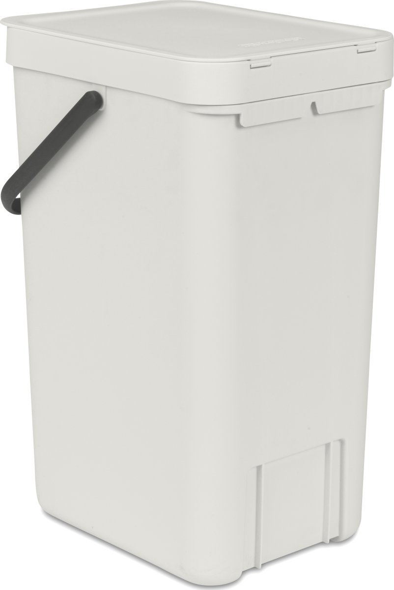 Brabantia Sort&Go, Sortering, 16 L, lysegrå