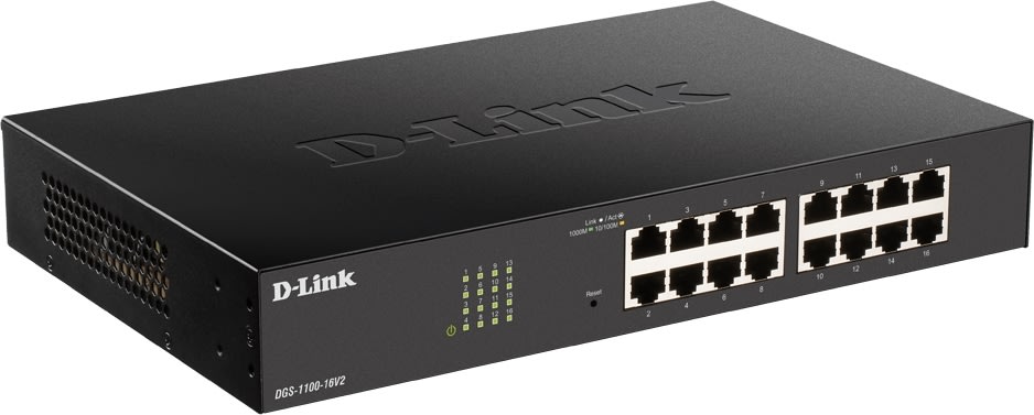 D-Link DGS-1100-16V2 Switch Gigabit 16-Ports
