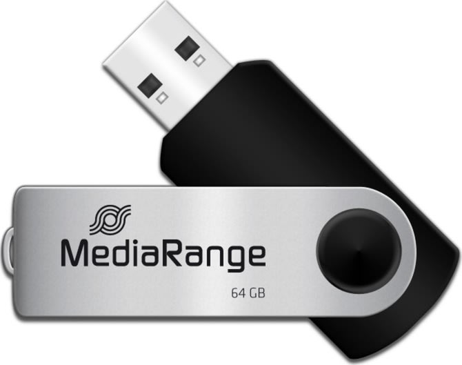 MediaRange USB-nøgle, 64 GB