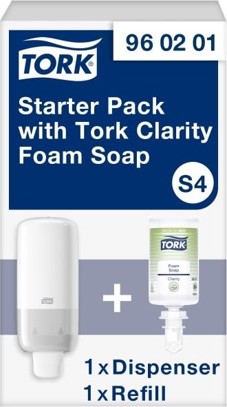 Tork S4 Startpakke m/Clarity Skumsæbe