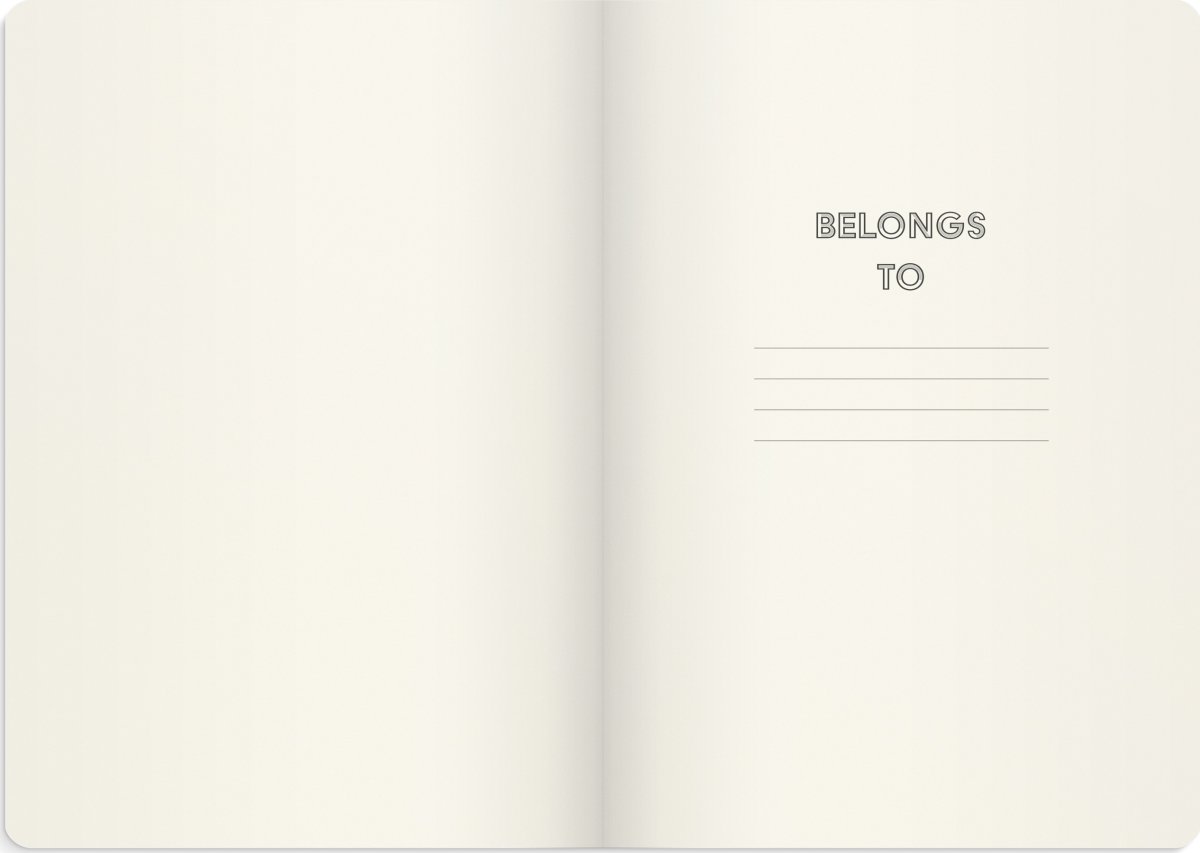 Burde Deluxe Notesbog, A5, linjeret, brown